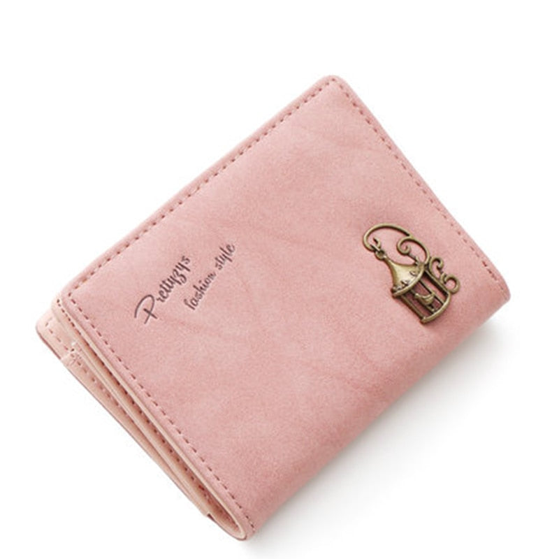 Leather Small Women Wallet