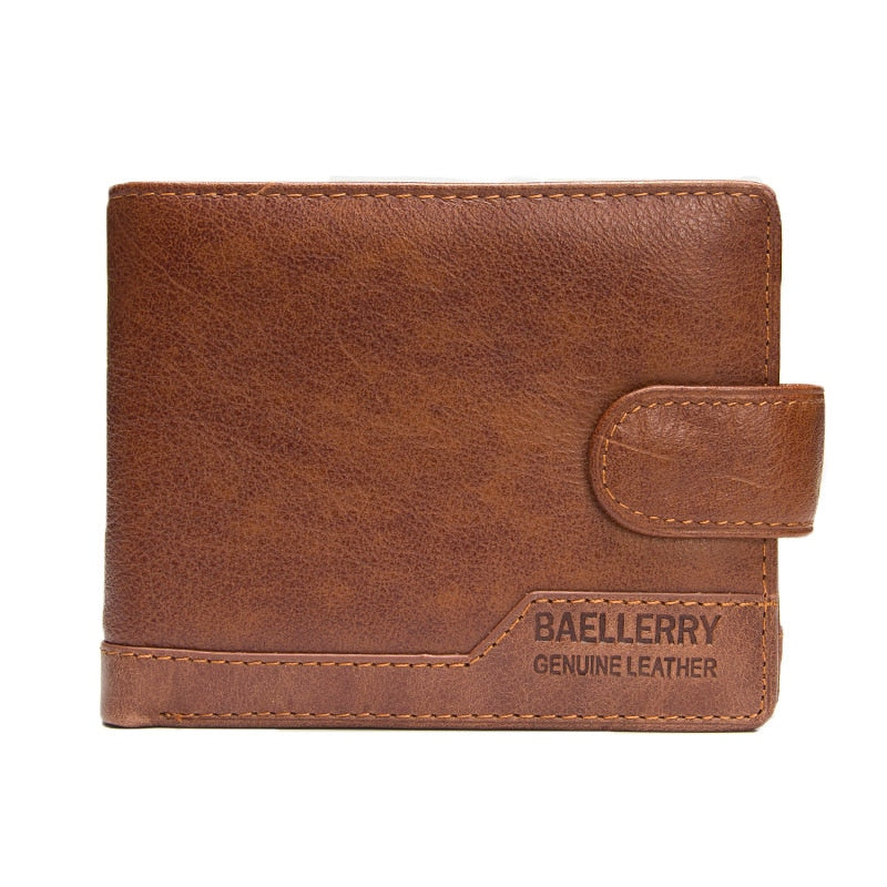 Baellerry Genuine Leather Men Wallet