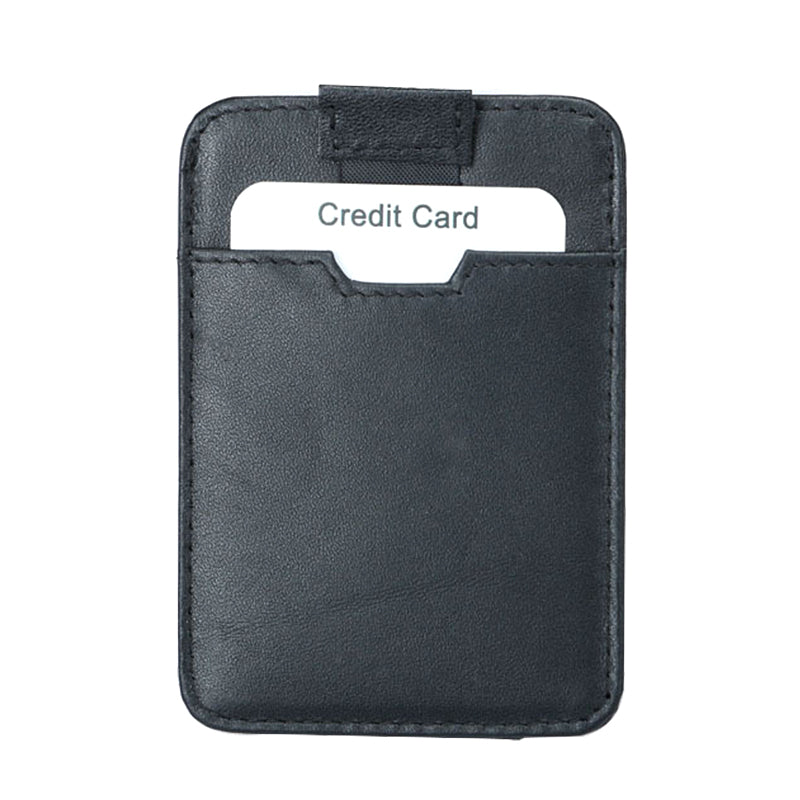 Leather Card Holder Men Slim Wallet