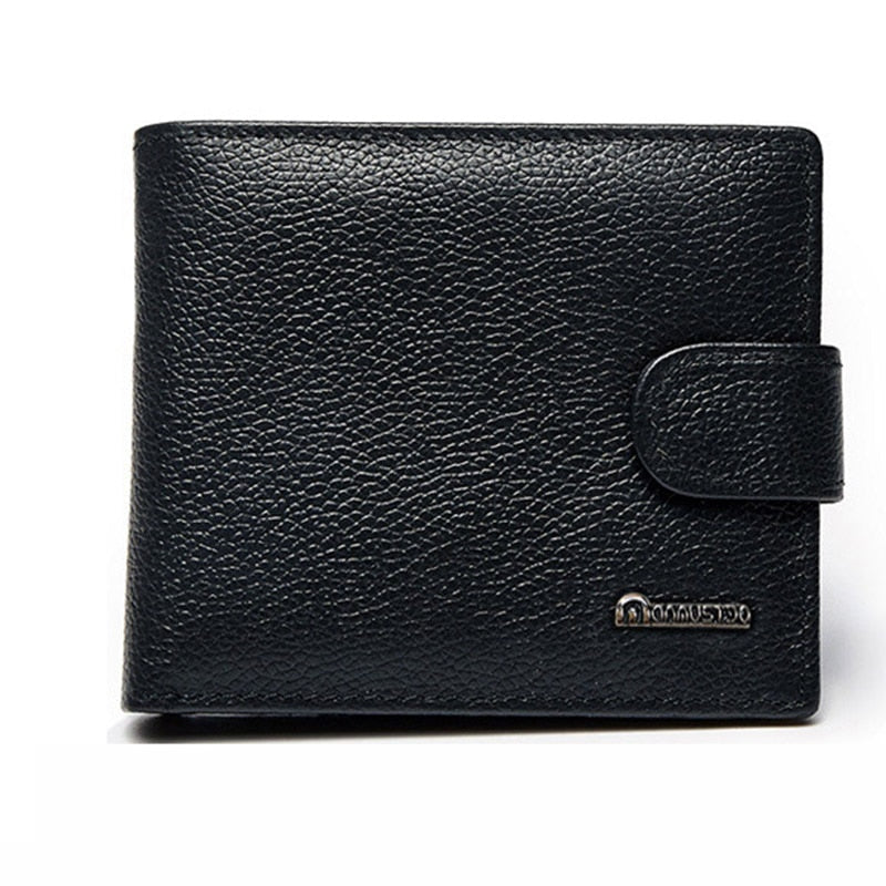 Luxury Brand Business Leather Genuine Men Wallet